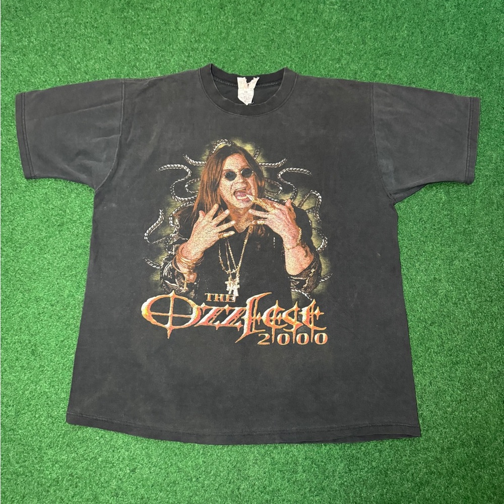 Ozz Fest 2000 Ozzy Osbourne Black Sabbath Vintage Faded XL Concert T Shirt